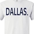 thumbnail image 4 of Inktastic Dallas in Blue Text T-Shirt, 4 of 5