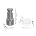 thumbnail image 3 of Pressure Cooker Accessories Pot Sealing Float Valve 5 Sets Universal Leather Case Stainless Steel Rubber, 3 of 6