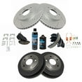 thumbnail image 2 of Front & Rear Ceramic Pad, Performance Rotor, Shoe & Drum Kit w/Fluids for Honda BKA22117 Fits select: 1997-2001 HONDA CR-V, 2 of 8