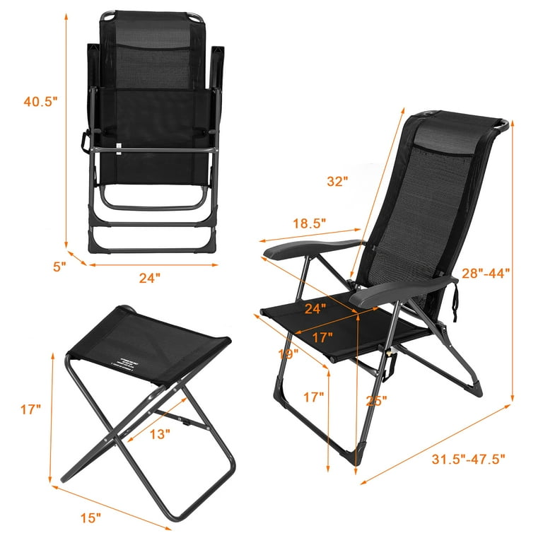 Camp 2024 chair ottoman