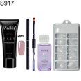 thumbnail image 1 of HEVIRGO 15ml Yinikiz Nail Gel Kit Quick Drying Nail Models Double Headed Pen Pure Color Manicure Extension Gel Kit for Professional, 1 of 10