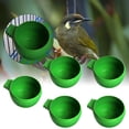 thumbnail image 3 of 10x Jaula De Comedero/colgante Pequeño Verde Redondo Para Pájaros s Zulema Tazón de loro, 3 of 8