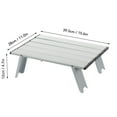 thumbnail image 4 of Mesa plegable para exteriores de aleación de aluminio,Mesa plegable pequeña para exteriores Mesa plegable para exteriores Mesa plegable Tecnología de vanguardia, 4 of 8