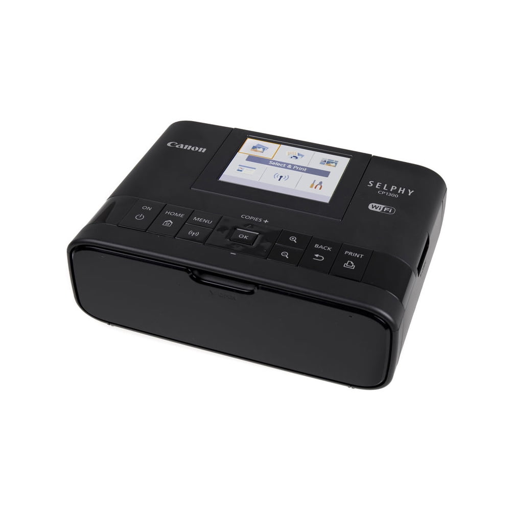 A lot of nice good restaurant Passerby Canon SELPHY CP1300 Compact Photo Printer (Black) - Walmart.com
