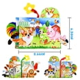 thumbnail image 2 of Libros de tela sensorial Kimicare para bebés de 0 a 12 meses, 2 unidades, 2 of 7