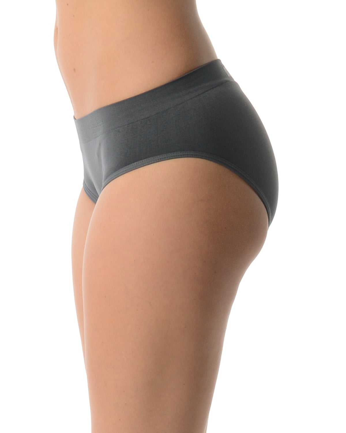 Balanced Tech Women's Seamless Bikini Panties 6-Pack Assorted 