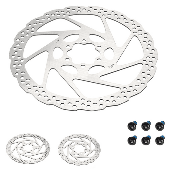 3 x Bicycle disc brake (140 160 180mm) with screws-As Shown