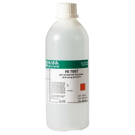 Hanna Instruments HI7007L 7.01% pH Range Buffer Solution 500 ml Bottle