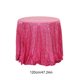thumbnail image 3 of Round Tablecloth Glitter Wedding Glitter For Wedding Parties 47x47 Inches In A Variety Of Colors, 3 of 5