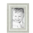 thumbnail image 2 of ArtToFrames 4" x 6" White Picture Frame, 4x6 inch White MDF Poster Frame (WOM-4098), 4 Pack, 2 of 7