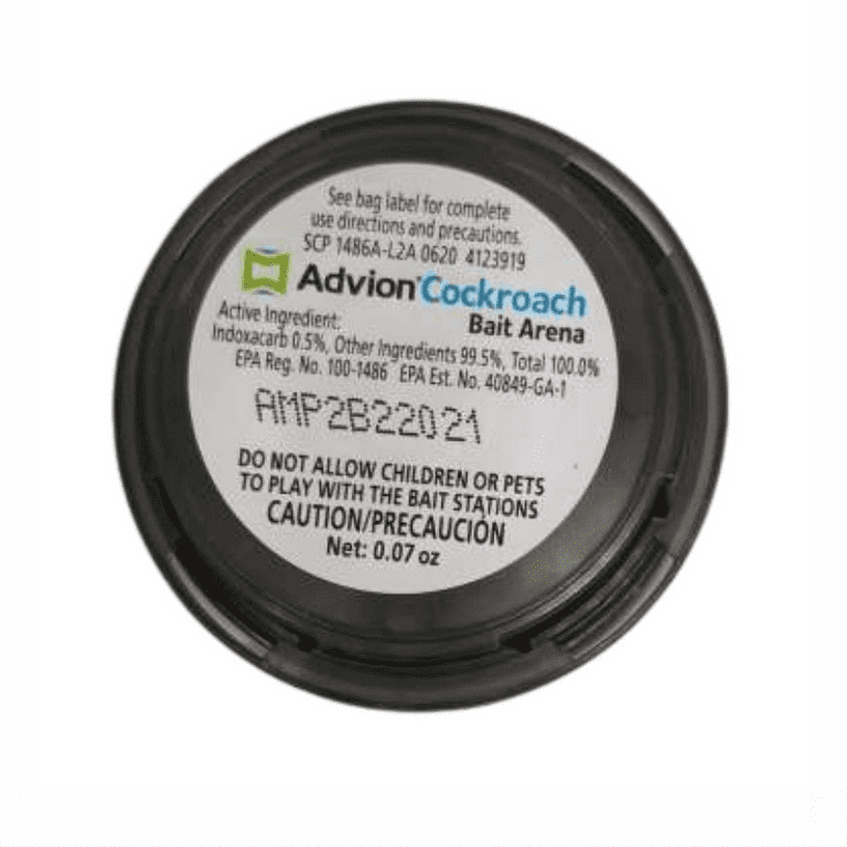 Advion Cockroach Kit - Roach Killer Indoor infestation -Prevent All Cockroach Species- Pesky Pest Killer-Roach Injection-12 Roach Bait Stations & 4 Tubes30g