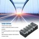 thumbnail image 4 of 4Pcs Terminal Strip Block TB Fixed Large Current Copper Contactor Circuit Terminal Block 600V 35A 4 Positions, 4 of 5