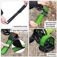 thumbnail image 2 of Ciclismo Correa de pedal de piñón fijo para bicicleta Correas de pie extendidas antideslizantes para bicicleta (verde) Likrtyny Para estrenar, 2 of 8