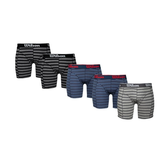 Boxer Wilson para Hombre True Fit Color Multicolor Rayas 5 Piezas Talla M