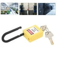 thumbnail image 4 of Locklock de Seguridad de Bloqueo Rojo Con llave, Grillete de 38 mm y cuerpo de bloqueo no conductor para aplicaciones eléctricas, dispositivo de seguridad de seguridad de, 4 of 7