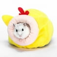thumbnail image 5 of D-GROEE Winter Mini Hamster Bed Hideouts and Houses, Cotton Mini Animal Pet Nest Cave, Cute Warm Bed for Hamster, 5 of 6