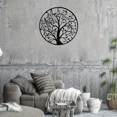 thumbnail image 4 of Family Tree Metal Wall Decor, Tree Of Life Metal Wall Art,Metal Tree Of Life Wall Decor, Round Metal Tree Of Life Wall Art Decor, 4 of 4