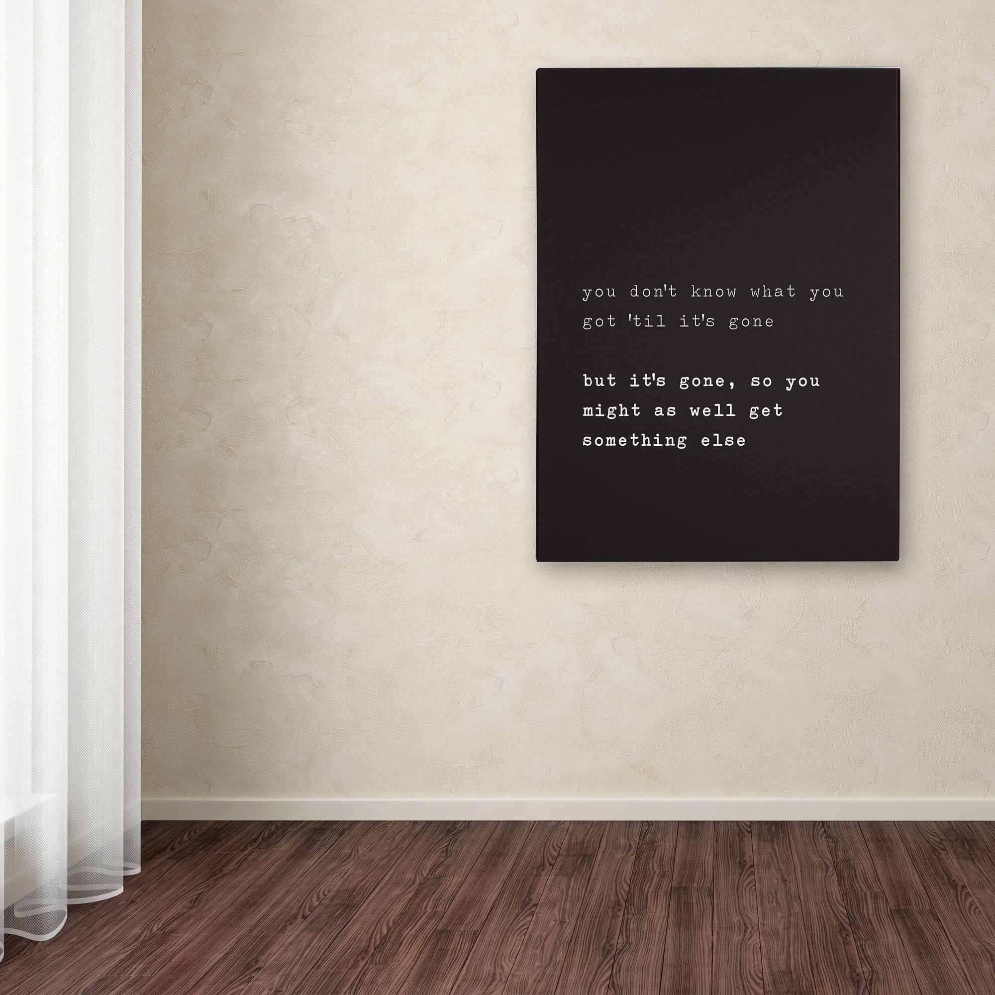"Get Something Else" Canvas Art by Megan Romo