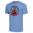thumbnail image 2 of Unisex MLB x Guy Fieri-s Flavortown  Light Blue Texas Rangers Tri-Blend T-Shirt, 2 of 3