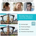 thumbnail image 3 of Blue Light Blocking Glasses for Women Men, 4Pcs Fashion Fake Anti Eye Strain Eyeglasses for Teens, Square Eyeglasses Frame Computer Glasses Non Prescription Reading Gaming Glasses, 3 of 7