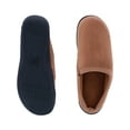 thumbnail image 3 of Isotoner  Microterry and Waffle Travis Hoodback Slipper (Men), 3 of 4