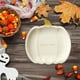 thumbnail image 4 of Platos de Papel con Forma de Calabaza para Halloween | Paquete de 10 Bandejas Desechables | Vajilla Ecológica de 18 Cm para Fiestas de Otoño, Acción de Gracias y Reuniones de Temporada, 4 of 6