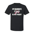 thumbnail image 2 of Wild Bobby My Grandma's Fight Is My Fight | Breast Cancer Pink Ribbon Fight Family Support Breast Cancer Awareness Men Tee, 2 of 6