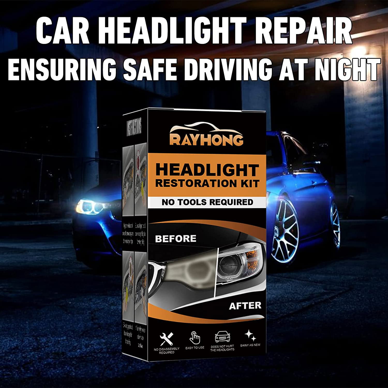 Headlight Restore Wipes Free Shipping NZ Wide! – Auto Attention