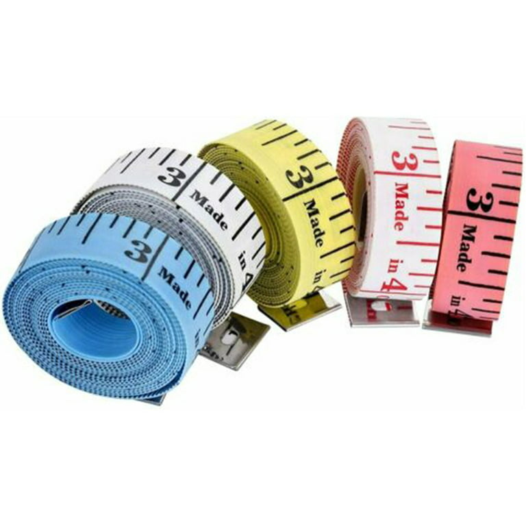 Soft Tape Measure,measuring Tape Body Sewing Waist Bra Head Circumference  For Body Measurement Sewing Tailor Cloth Knitting Home Craft Vinyl Ruler,60
