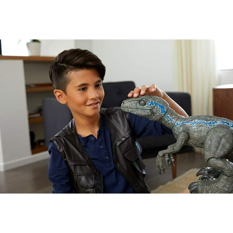 JURASSIC WORLD ALPHA TRAINING BLUE Dinosaur : Toys & Games