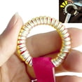 thumbnail image 2 of 6Pcs Flexible Silicone Keychain Rings Plush Doll Toy Protectors Assorted Color, 2 of 16
