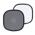 thumbnail image 1 of Tarjeta de equilibrio de Blancos, Función de Luz de Relleno de Tablero de Enfocque de Cuero Pu Con Bolsa de Transporte para Fotografías, 1 of 7