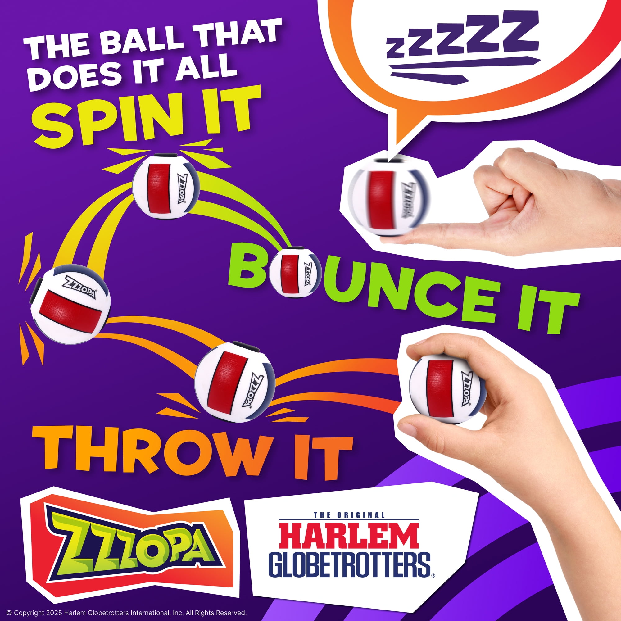 Zzzopa Sports Edition Fidget Ball