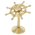 thumbnail image 4 of yuehuaidai  Decorations Brass Rudder Ornaments Lightweight Office, 4 of 8