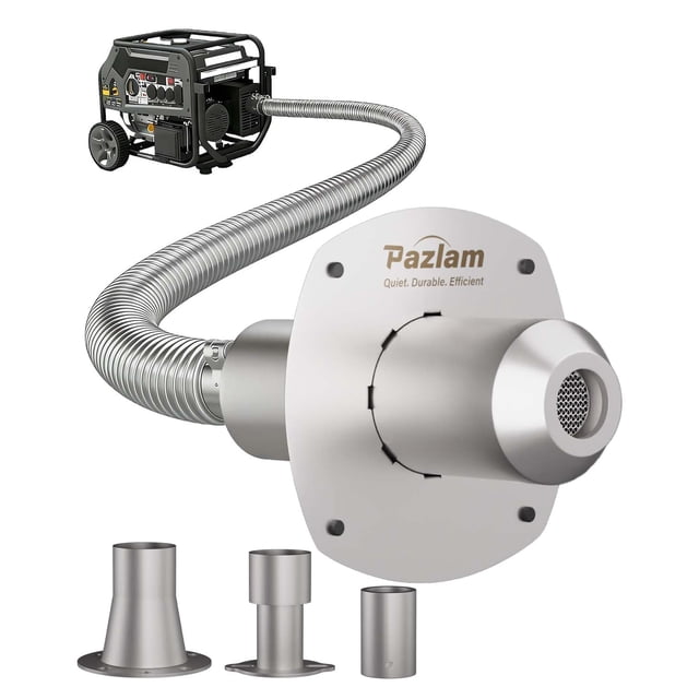Kit de extensión de escape para generador PAZLAM Universal Fit