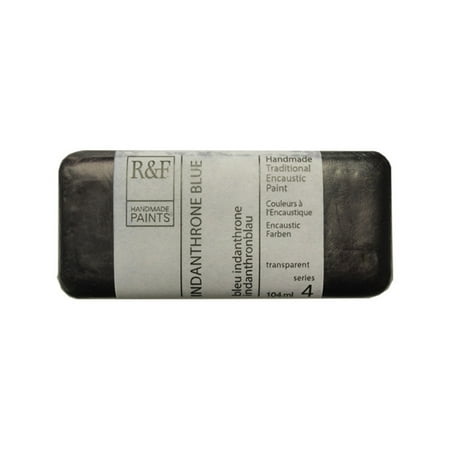 UPC: 0836943008090 | R&F Handmade Paints Encaustic Paint Cakes  104ml Cakes  Indanthrone Blue