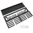 thumbnail image 2 of Metal Medal Hanger Display, Medal Holder Awards Trophy Display Multipurpose Ribbon Trophies Display Rack Organizer Wall Mounted Metal Awards Rack with Trophy Shelf for Runners, 2 of 7
