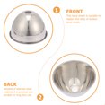 thumbnail image 3 of OFFIGAM Accesorios De Colgante Industrial Con Pantalla De Acero Inoxidable Plata, 3 of 7