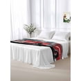 thumbnail image 5 of Red Fire Truck Twim Size Flat Sheet, Wrinkleproof & Fadeproof Cooling Flat Bed Sheet Only, Funny Cute Car Breathable Soft Bedding Top Sheets 66 x 96 Inches, 5 of 8