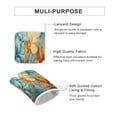 thumbnail image 3 of Abstract Flowers Oven Mitts And Pot Holders Sets of 4 Oven Gloves Set Potholders for Kitchen Cooking Baking Grilling Anti Scald Hot Pads And Heat Resistant, 3 of 6