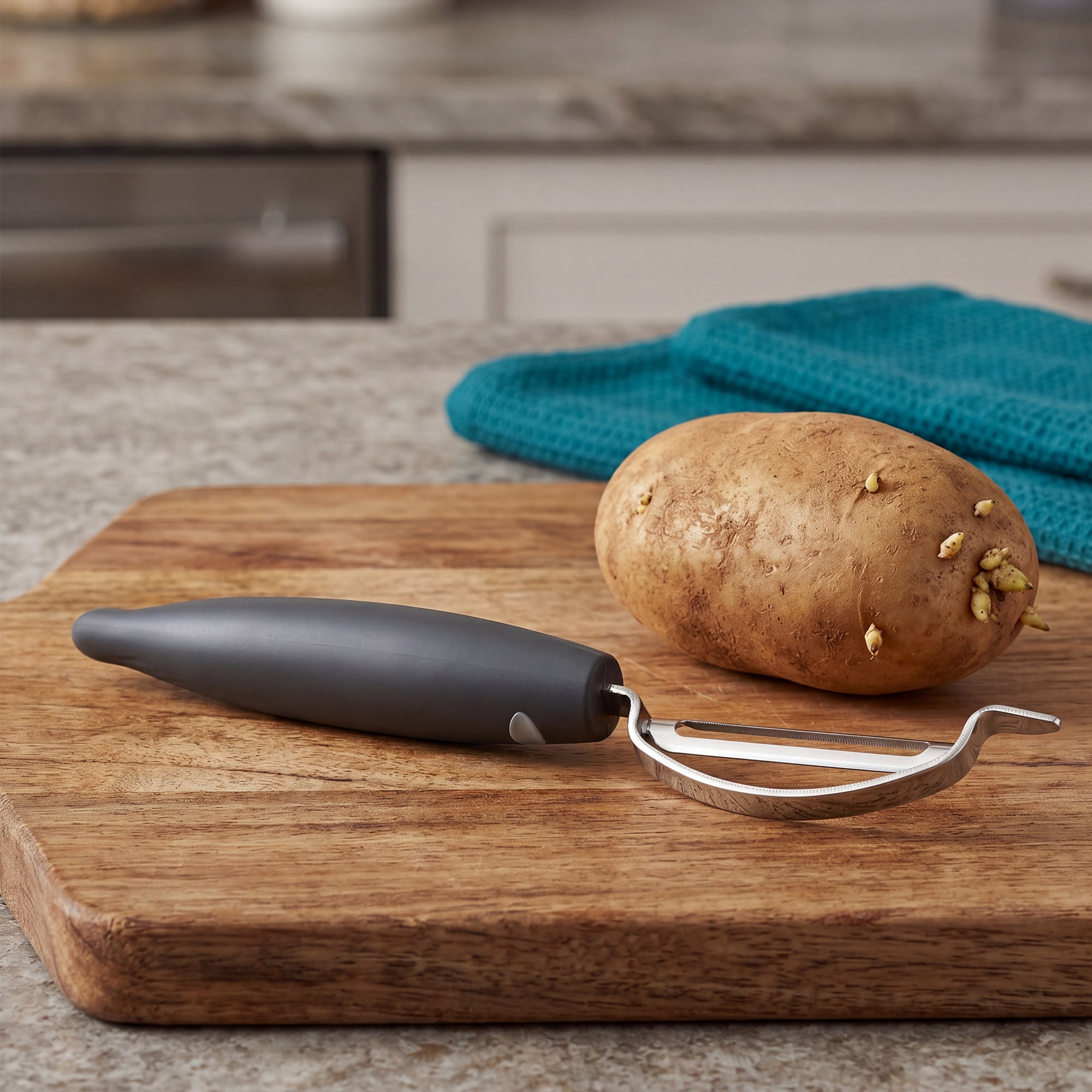 Unique Bargains Stainless Steel Vegetable Classic Y Frame Potato Peeler 7.9" x 0.7"