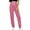 Pink, variant on Fantaslook Casual Womens Sweatpants Lounge Travel Pants Elastic Waist Drawstring Joggers with Pockets Athletic Outfits