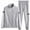 Grey, variant on Men's Lightweight Tracksuit Set, Couples Matching Sportswear Two-Piece, Breathable Spring Fall Loungewear, Casual Gym Running Outfit, Comfortable Coordinated Set, Perfect