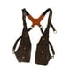 thumbnail image 1 of Bolso de hombro tipo axila, bolso de hombro doble para cosplay, compras, viajes Marrón, 1 of 9