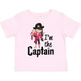 thumbnail image 3 of Inktastic I'm the Captain Pirate Girl Girls Toddler T-Shirt, 3 of 5