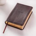 thumbnail image 2 of KJV Compact Grand Imprimé Lux-Cuir DK Brun, 2 of 3