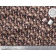 thumbnail image 2 of Soimoi Black Cotton Poplin Fabric Floral & Paisley Print Sewing Fabric Yard 42 Inch Wide, 2 of 3