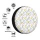 thumbnail image 4 of Balery Floral Cubiertas para Neumáticos - Protector Resistente para Neumáticos de Camioneta, SUV, Remolque, Camper y RV-14 inch, 4 of 6