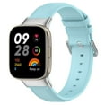 thumbnail image 1 of Bracelet en Cuir à Extrémité Ronde Respirant de Remplacement pour Smartwatch 3 Lite Series, 1 of 4