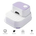 thumbnail image 4 of YAOMOBB Double Step Stool Toddler Step Stool Double Step Toy Storage Function Non Slip Rubber Feet Potty Training Stool for, 4 of 6